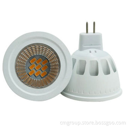 5W Dimmable MR16 LED spotlight, LG SMD, 380-410lm, Ra>85 CRI90, 60° beam angle, CE approved
